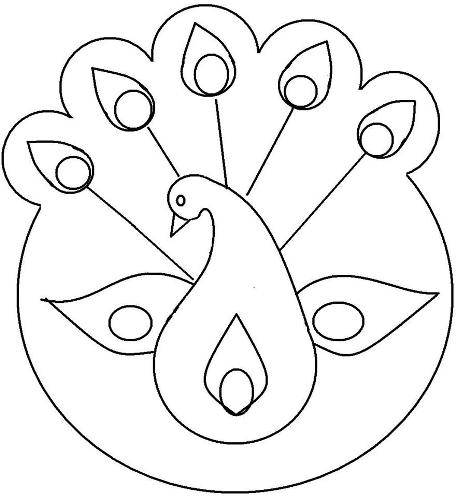 471x500 4 Easy To Make Rangoli Designs Styles At Life