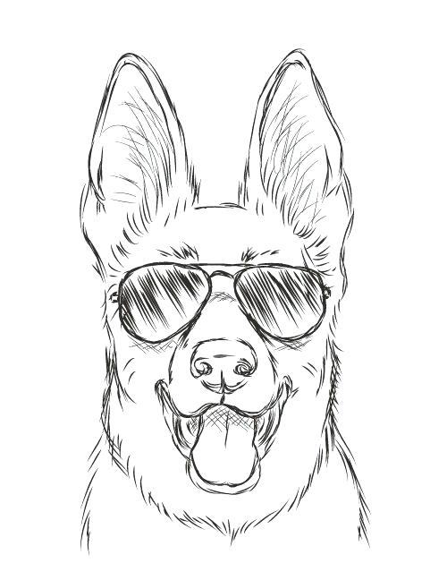 500x629 Cool Easy Drawings