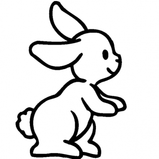 320x320 Easy Drawings Of Rabbits Do You Love Drawing Animals A Rabbit