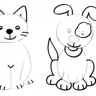 320x320 Tag For How To Draw Puppies Kittens Step By Step Dogs