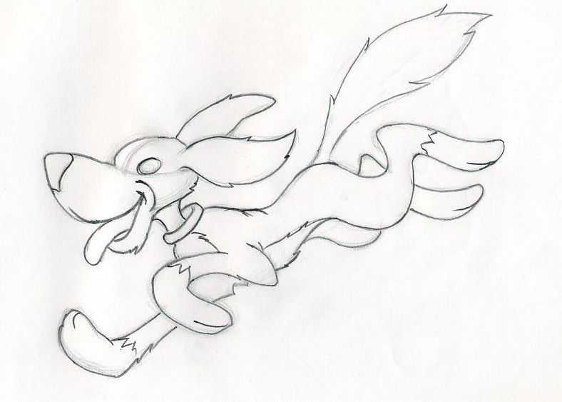 788x563 How Draw A Cartoon Dog Easily How