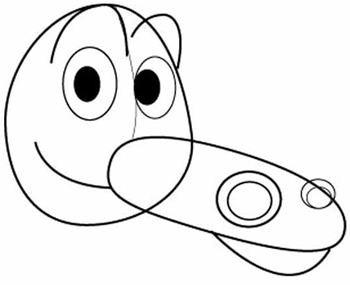 350x285 How To Draw Cute Cartoon Dragons With Easy Step By Step Drawing