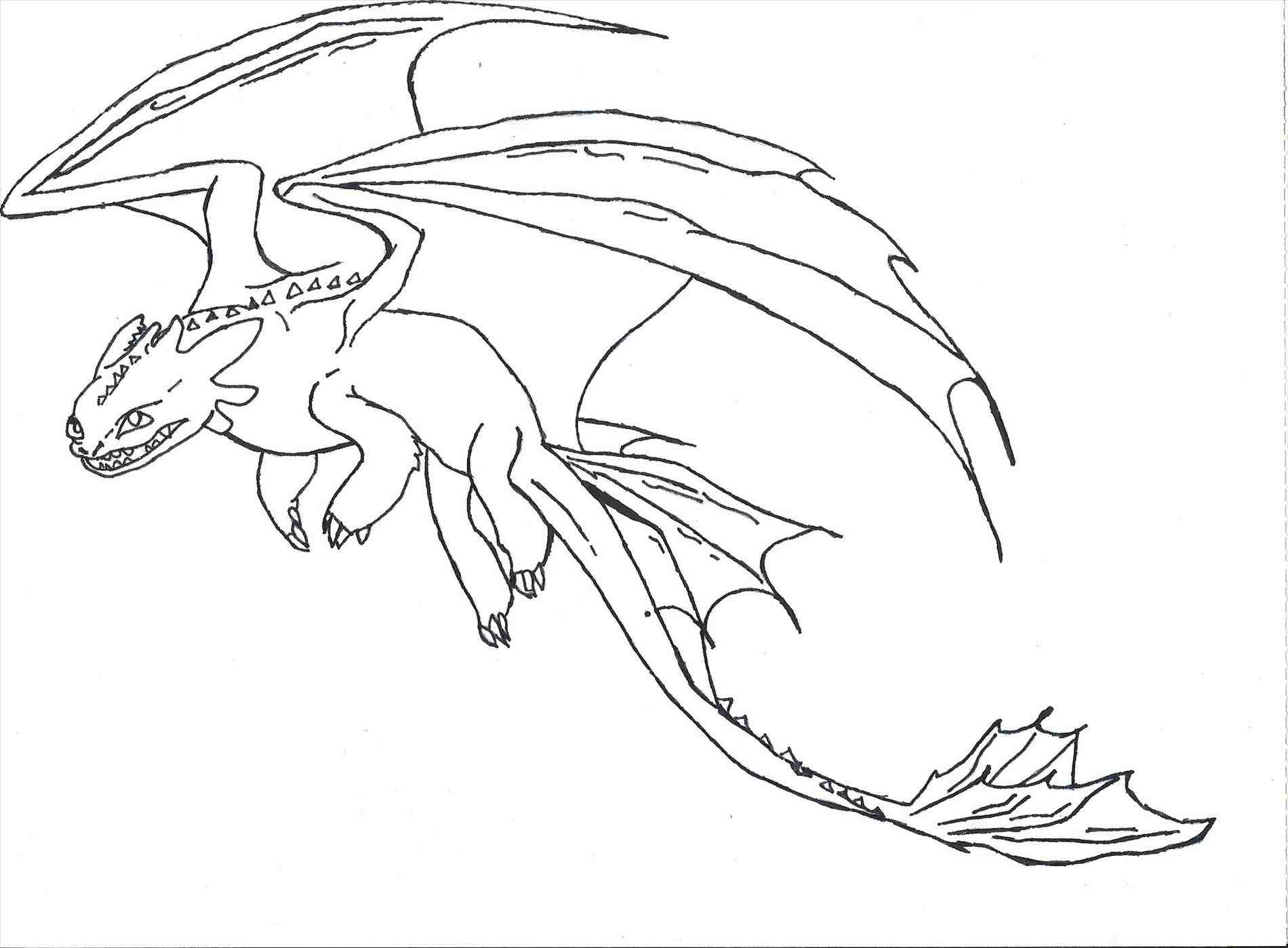 1900x1399 Image Titled Draw A Dragon Head Step 20. How To Draw Easy Dragons