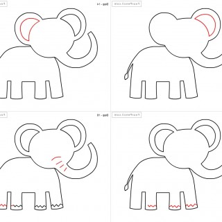 320x320 Tag For Drawings Of Animals Easy Drawing Animals For Beginners