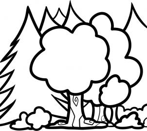302x268 How To Draw How To Draw Trees For Kids