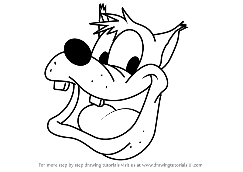 800x566 Learn How To Draw Pete Face From Mickey Mouse Clubhouse (Mickey
