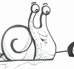 300x280 How To Draw A Dolphin Easy Step By Step Tutorial Video By Elearnin