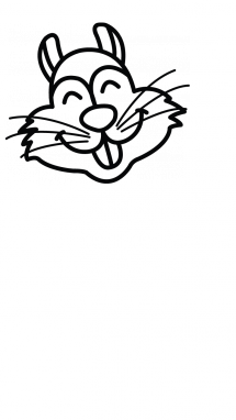 215x382 How To Draw A Squirrel, Easy Step By Step Drawing Tutorial