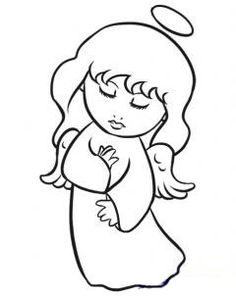 236x296 Pictures Simple Sketches Of Angels,