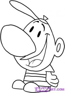212x302 How To Draw Grim Adventures Of Billy Amp Mandy Cartoon Characters