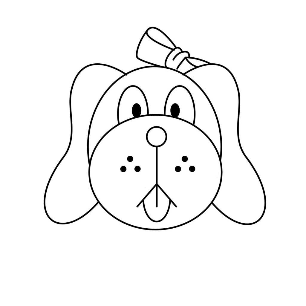 1024x1024 Pictures Easy Dog Drawings For Kids,
