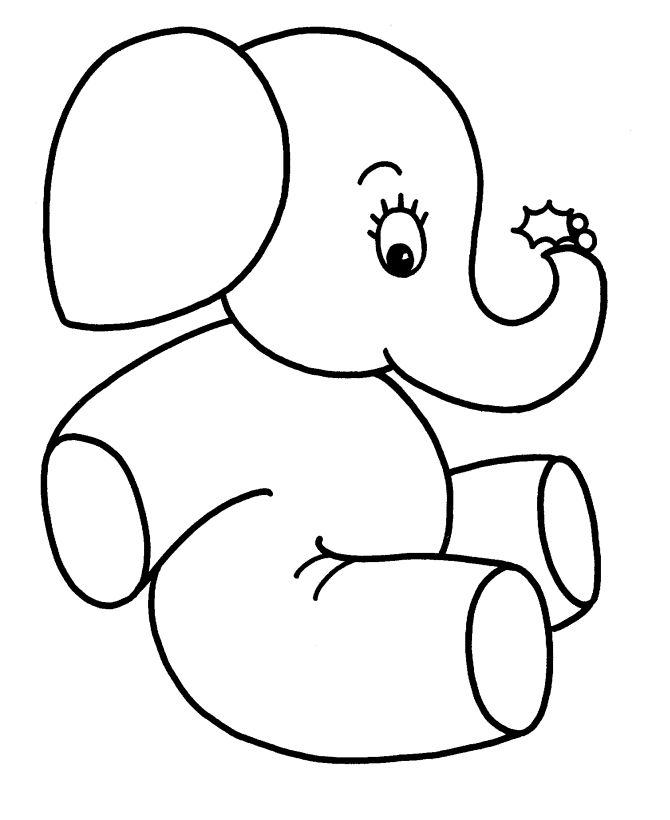 670x820 Easy Animal Coloring Pages