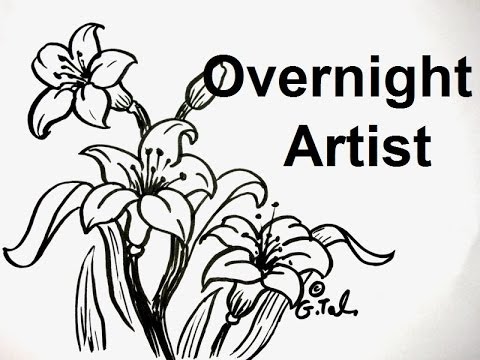 Easy Drawing Of Flowers