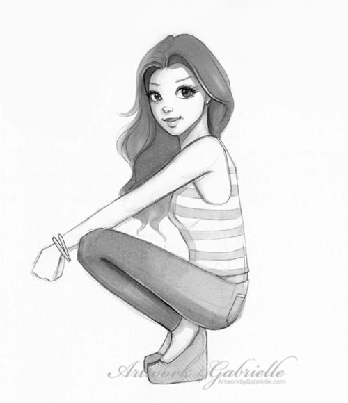 500x580 Girl Images Drawing Wallpapergenk