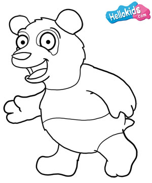 300x362 How To Draw How To Draw A Panda