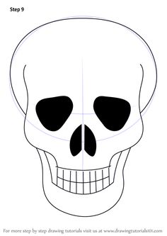 236x333 Skull Is A Structure Of Human Head. It Is Very Easy To Draw It