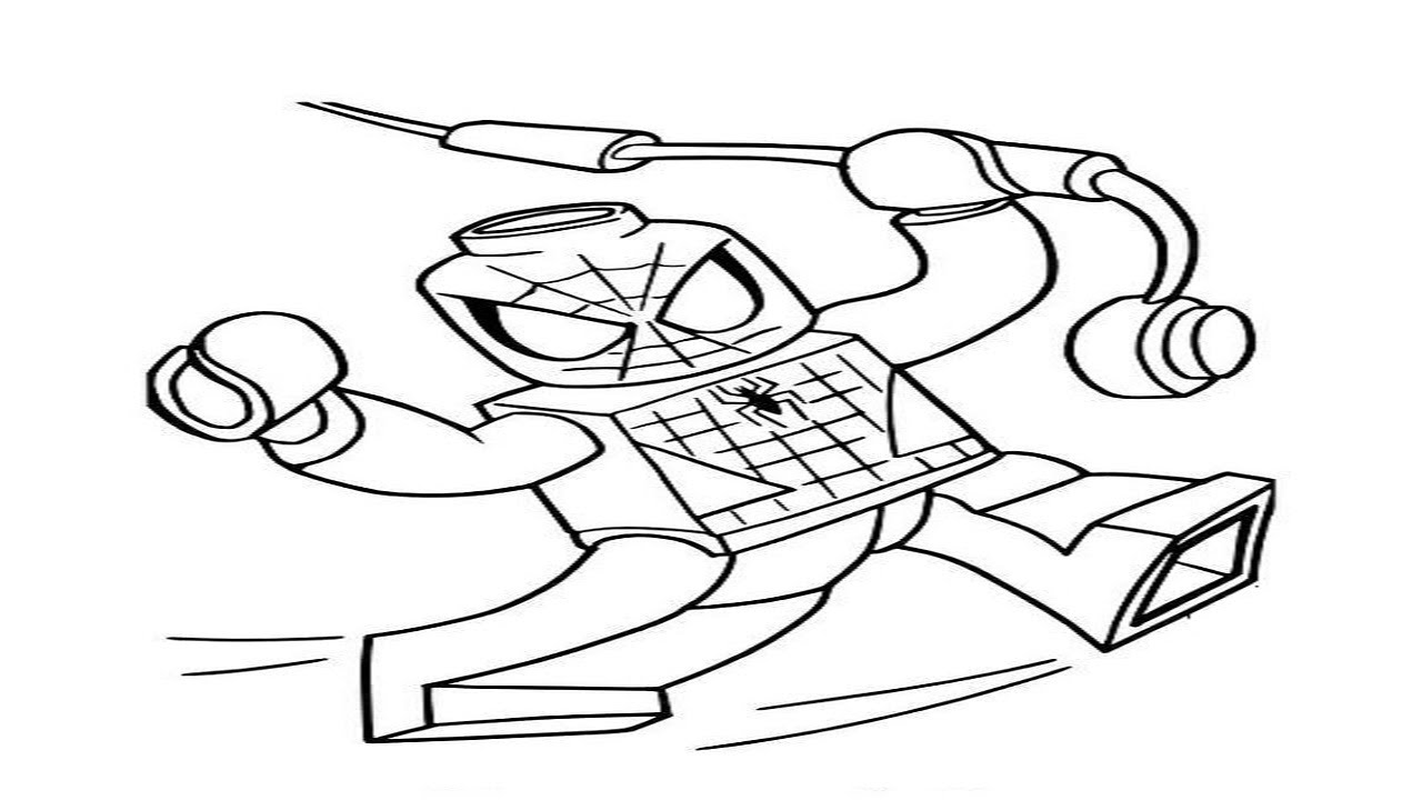 1280x720 How To Draw Spiderman Lego
