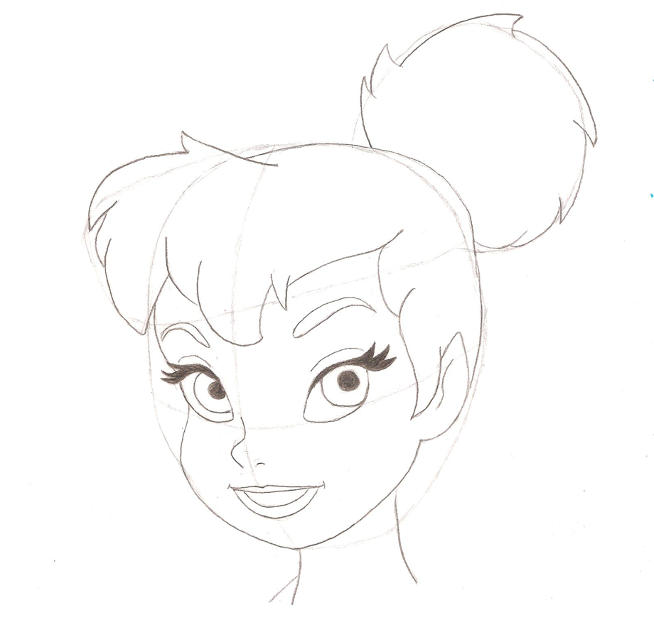 920x873 Tinkerbell Sketch 1 By Liahmusiclover4