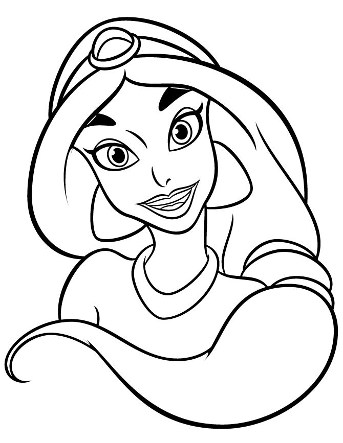 670x867 Princess Coloring Pages Easy Colouring For Beatiful Draw Disney