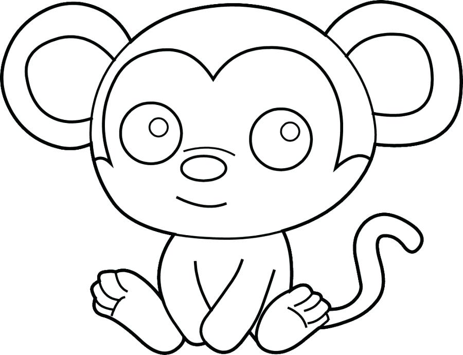900x690 Easy Coloring Pages