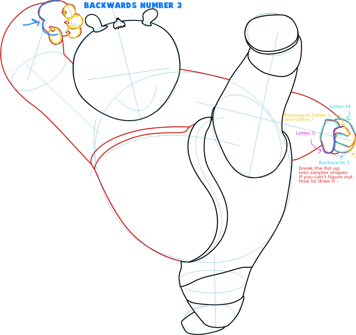 700x658 How To Draw Po From Kung Fu Panda 1 And 2 With Easy Steps Drawing