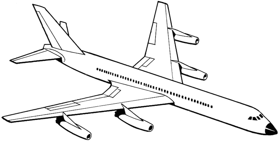 900x454 How To Draw An Airplane Easy Drawing Guides Sketch Of An Aeroplane