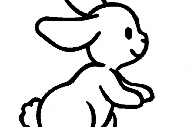 640x420 Tag For Easy Drawing Of A Rabbit Bunny Drawings Related Keywords