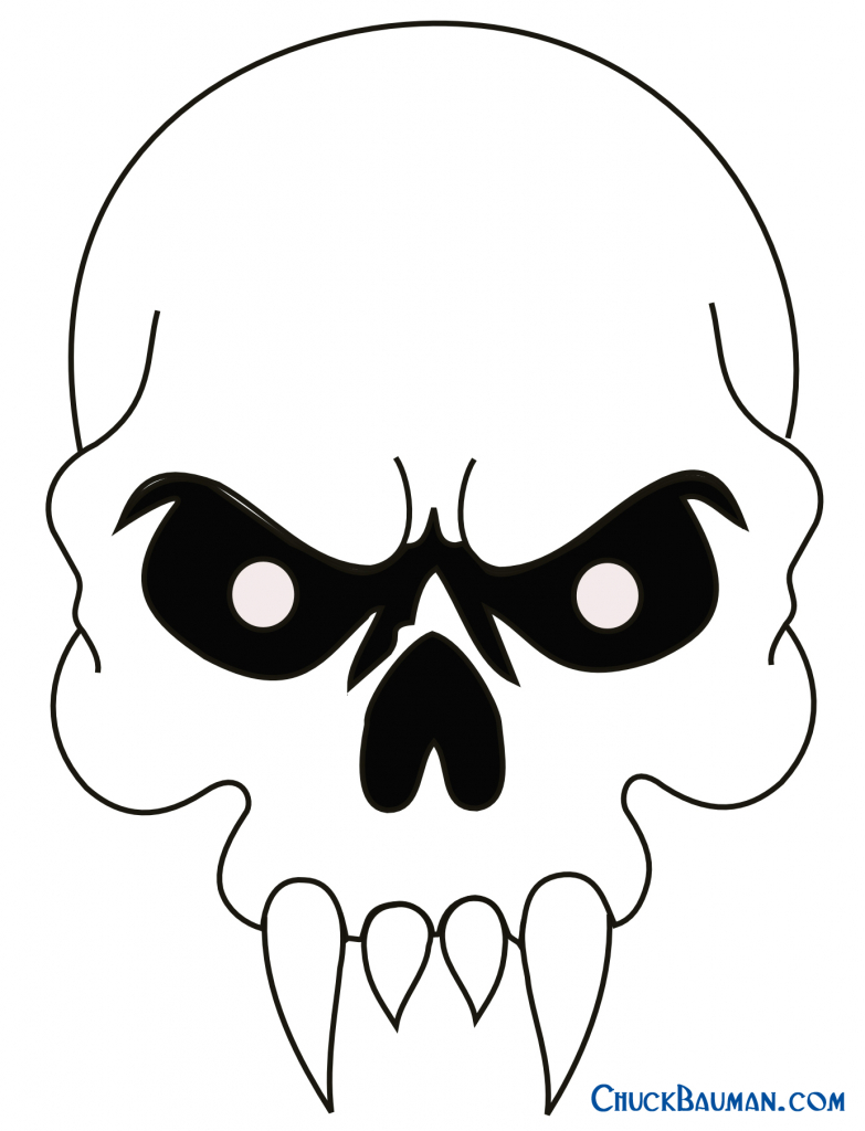 783x1024 Easy Skull Drawings Simple Skull Clipart Clipart Kid