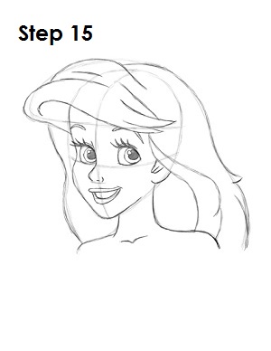 300x388 How To Draw Ariel