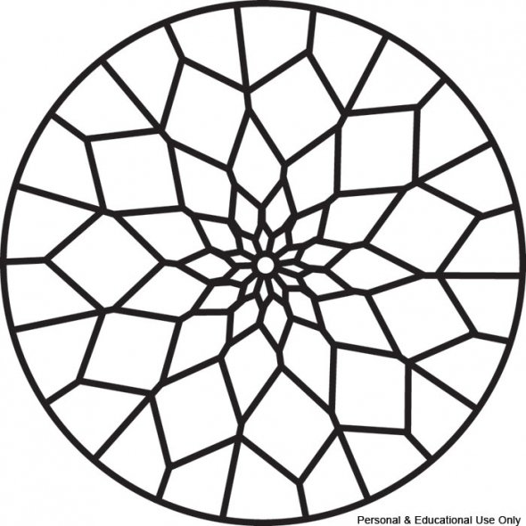 590x590 Easy Mandala Coloring Pages Dreamcatcher Kids Page