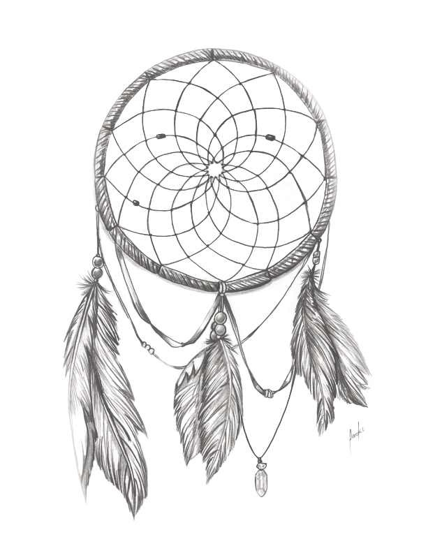 613x802 Photos Dream Catcher Pencil Drawing,
