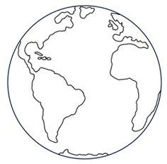 Easy Earth Drawing at GetDrawings | Free download