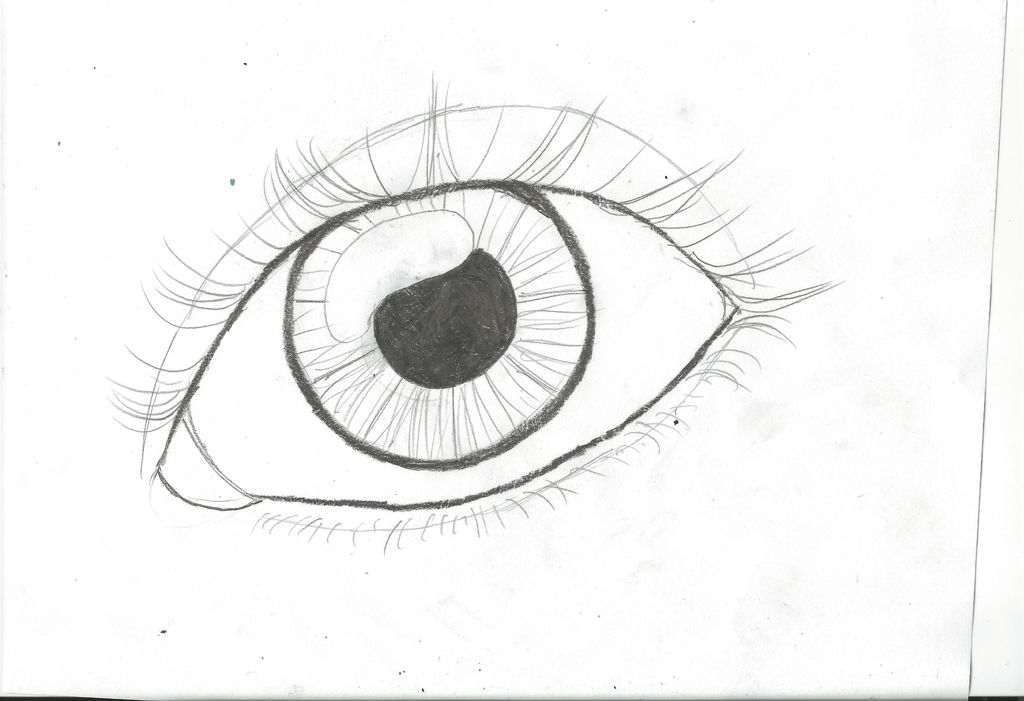 1024x701 How To Draw An Eye (Updated) 15 Steps
