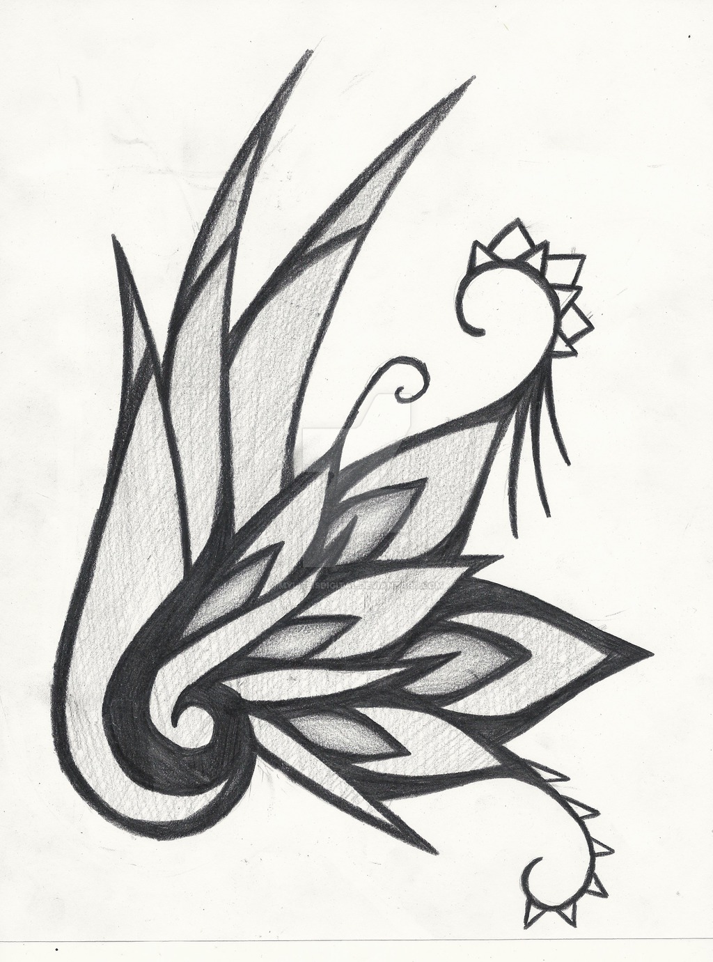 1024x1381 Abstract Drawing