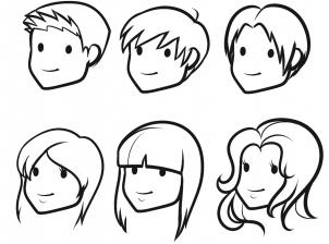 302x224 How To Draw How To Draw Hair For Kids