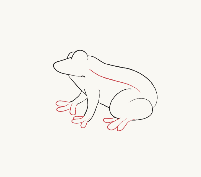 680x600 How To Draw A Cartoon Frog In A Few Easy Steps Easy Drawing Guides