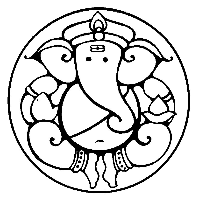 824x833 Symbolism Of Lord Ganesha's Form Ganesha Clip Art Round