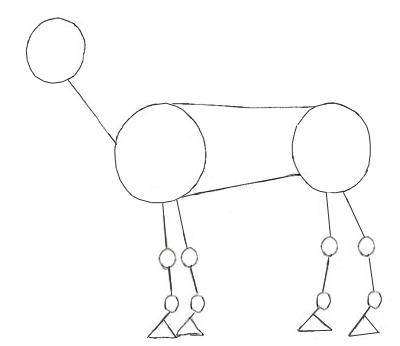 400x346 How To Draw A Horse