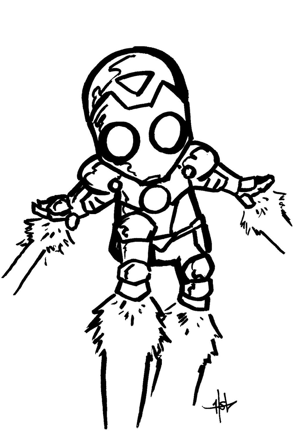 1024x1536 Iron Man Chibi By Creeeeeees