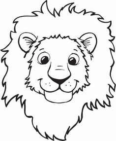 236x286 Photos Lion Face Drawing For Kids,