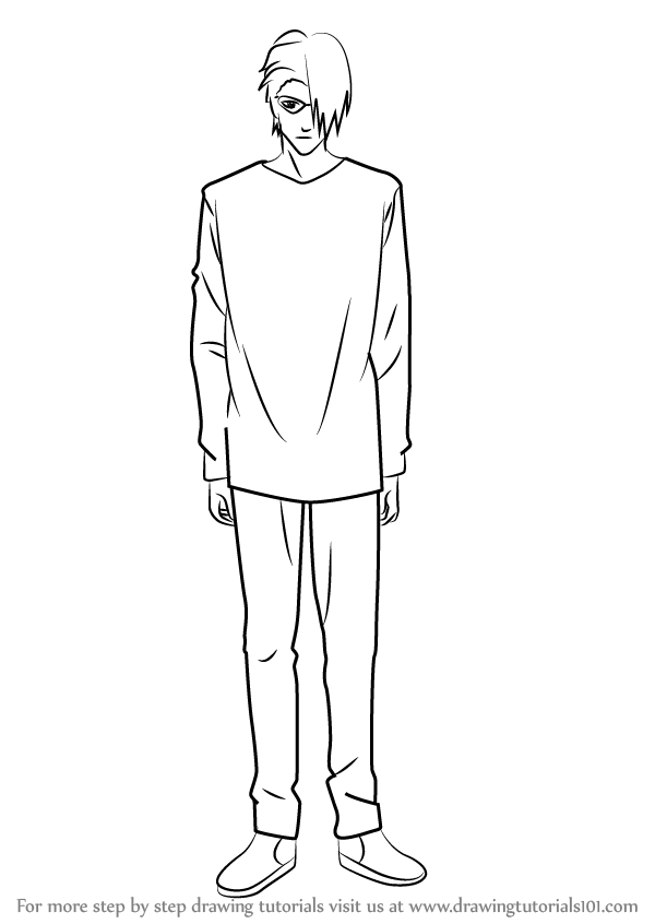 600x846 Learn How To Draw Doctor Genus From One Punch Man (One Punch Man