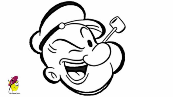 570x320 Popeye Cartoon Drawings Popeye The Sailor Man