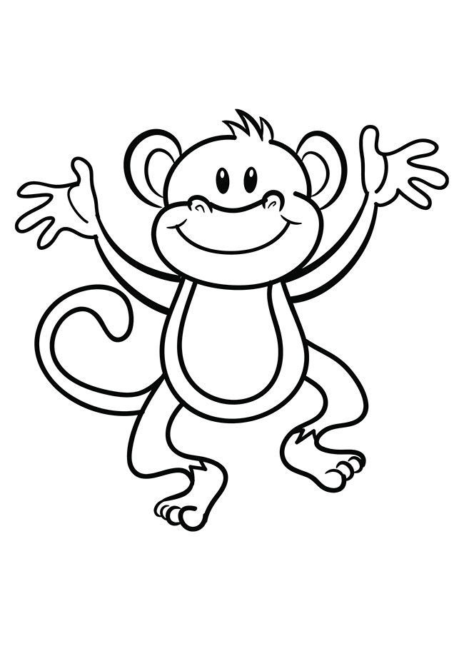 650x919 Monkey Template