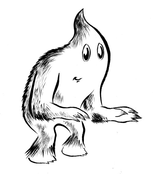 500x567 Draw A Monster. Write A Plausible Backstory For The Monster That