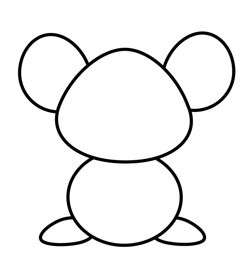 984x1024 Cartoon Mouse Drawings How To Draw A Mouse