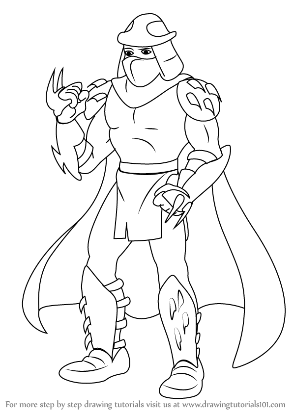 598x844 Ninja Turtles Drawings Ninja Turtles Drawing Step By Step