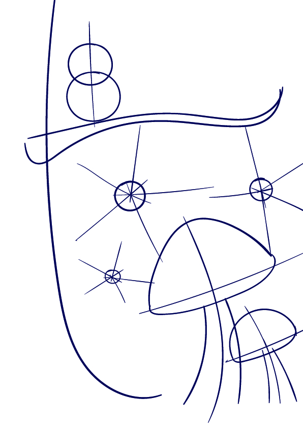 596x842 Learn How To Draw A Mushroom