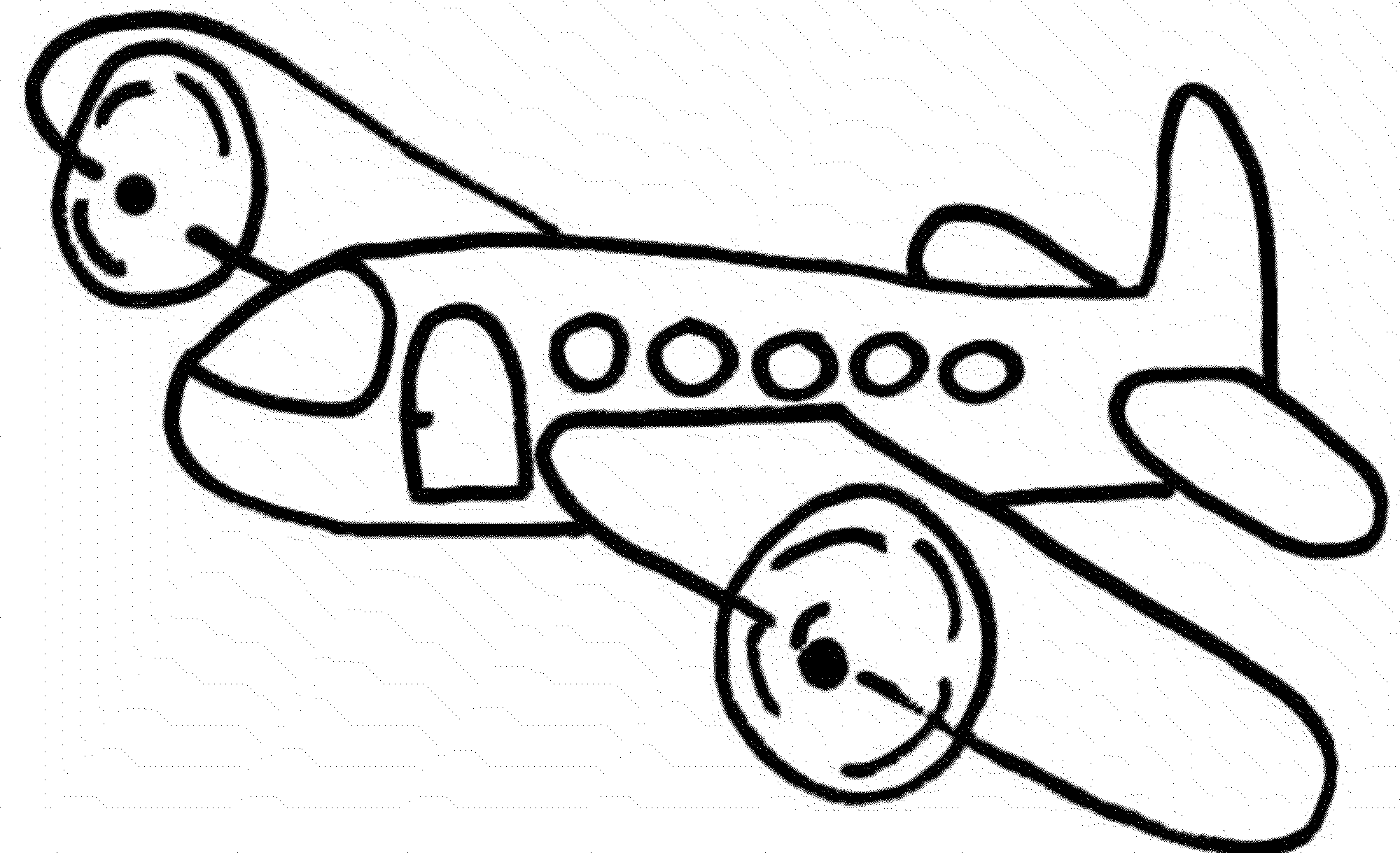 2000x1219 Air Transport Plane Coloring Pages For Kids