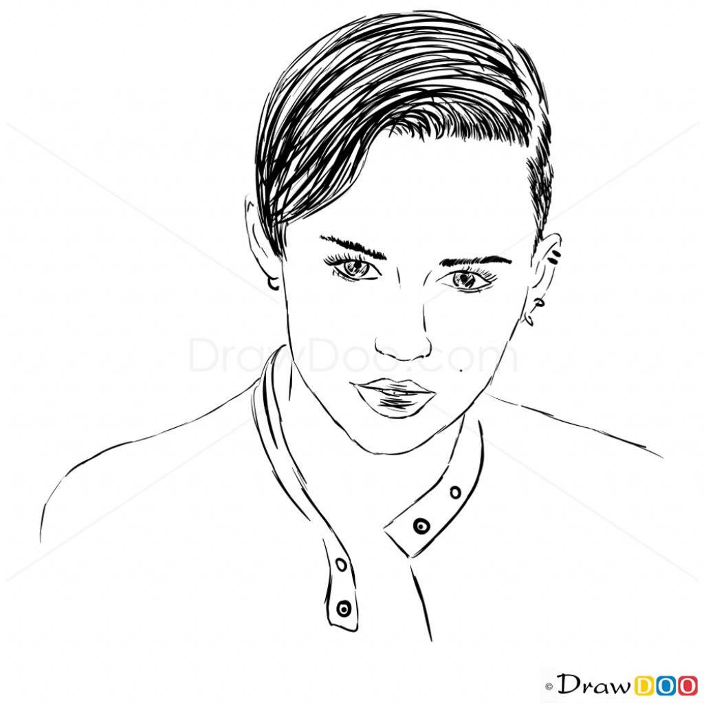 1024x1022 Easy Celebrities To Draw How To Draw Famous People How To Draw