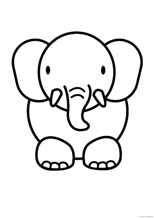 618x874 Easy Animal Coloring Pages Easy Toddler Animal Coloring Pages